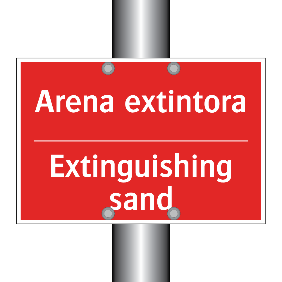 Arena extintora - Extinguishing sand