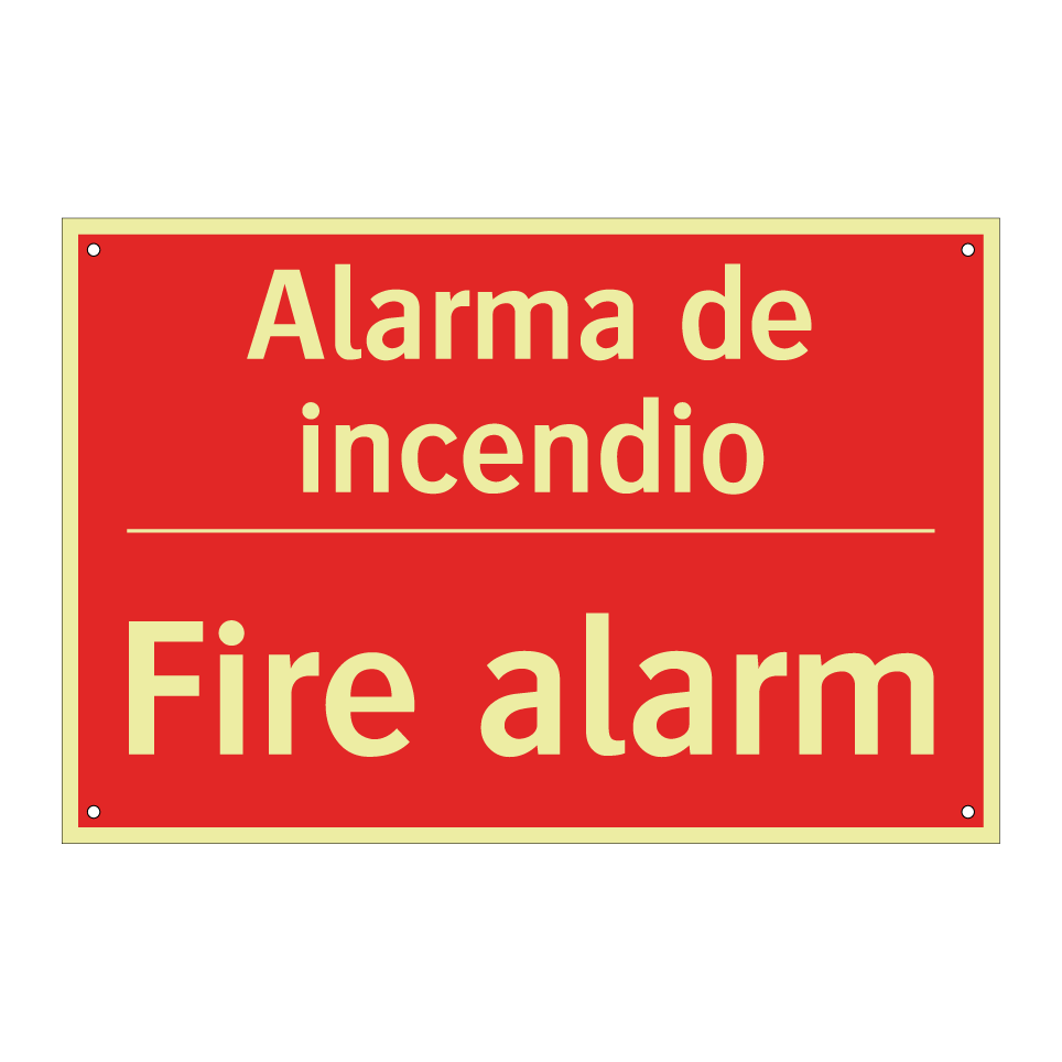 Alarma de incendio - Fire alarm