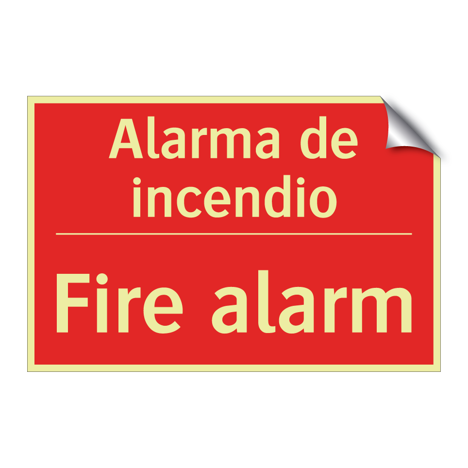 Alarma de incendio - Fire alarm