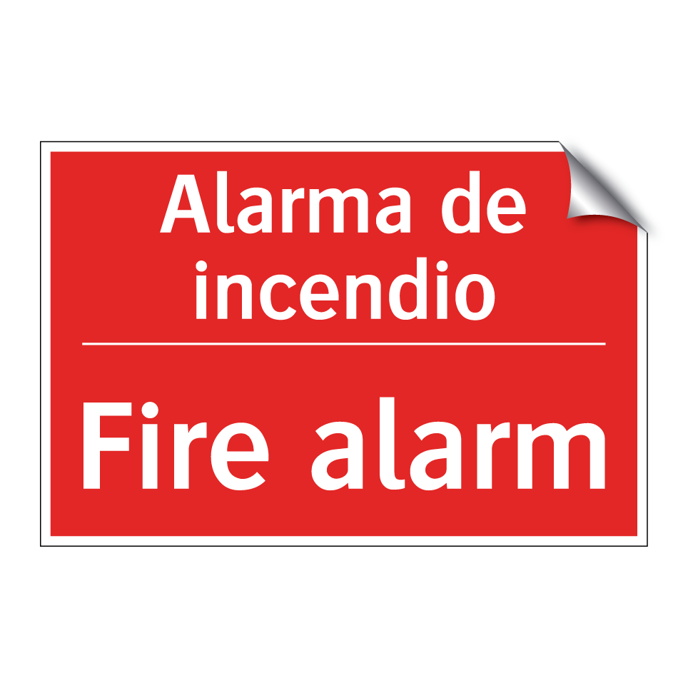 Alarma de incendio - Fire alarm