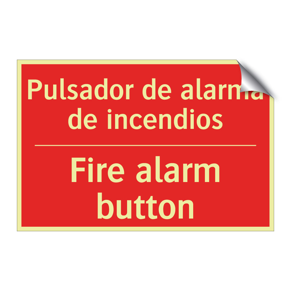 Pulsador de alarma de /.../ - Fire alarm button