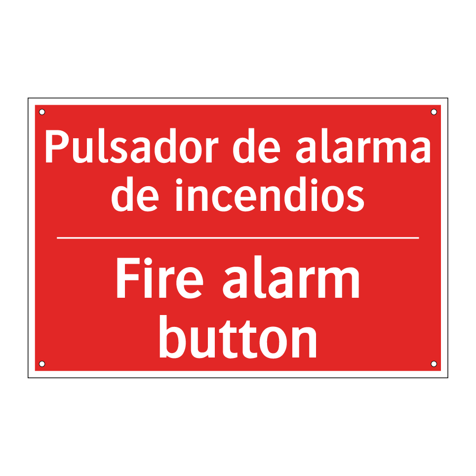 Pulsador de alarma de /.../ - Fire alarm button