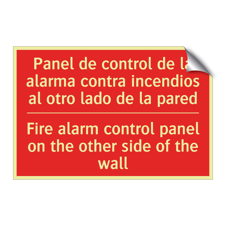 Panel de control de la alarma /.../ - Fire alarm control panel on /.../