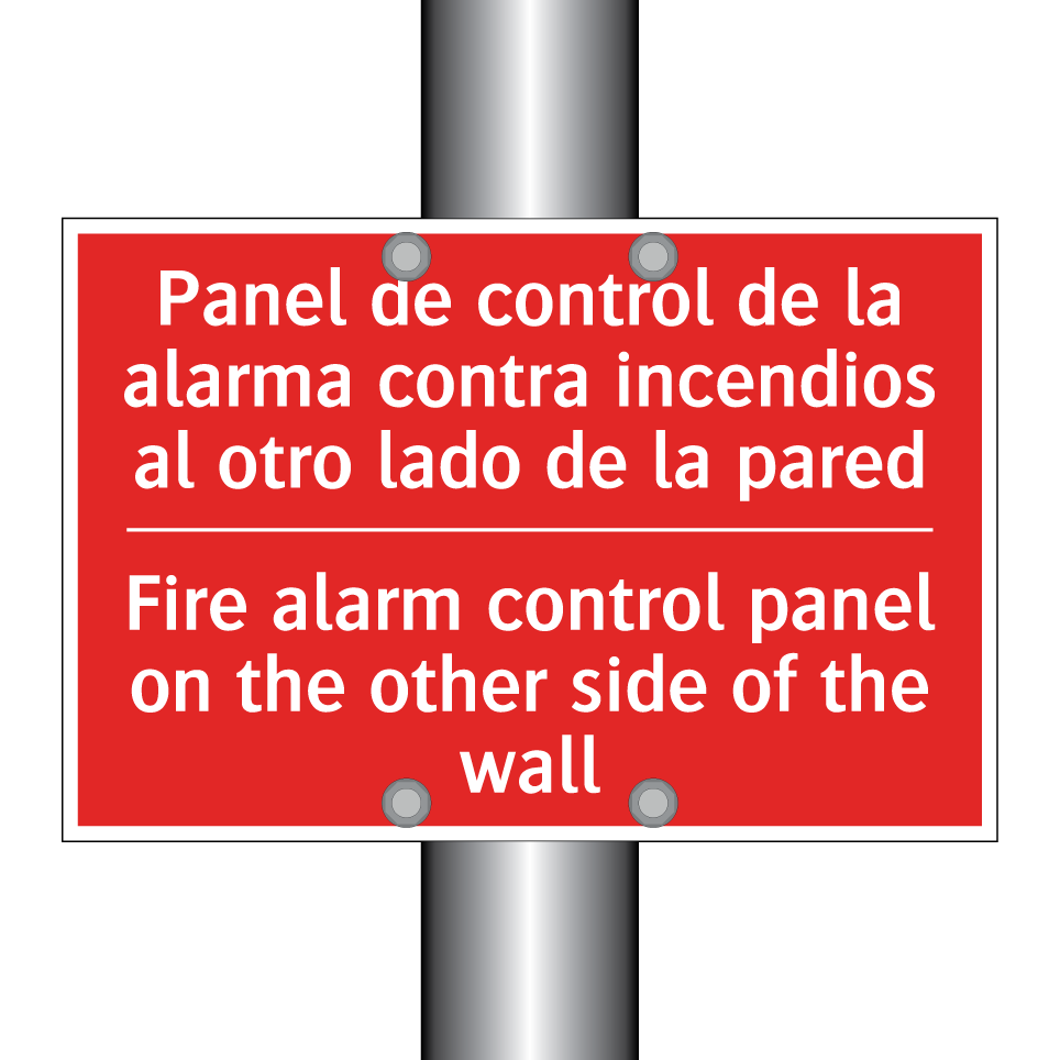 Panel de control de la alarma /.../ - Fire alarm control panel on /.../