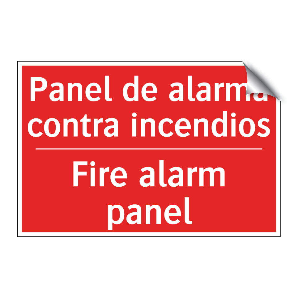 Panel de alarma contra /.../ - Fire alarm panel