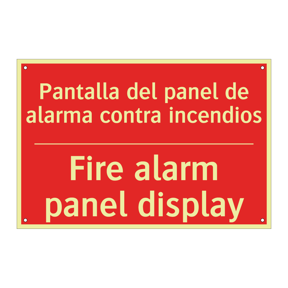 Pantalla del panel de alarma /.../ - Fire alarm panel display