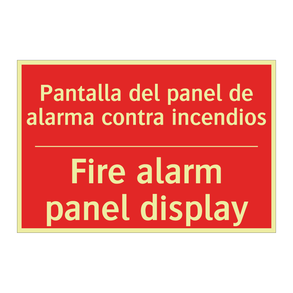 Pantalla del panel de alarma /.../ - Fire alarm panel display