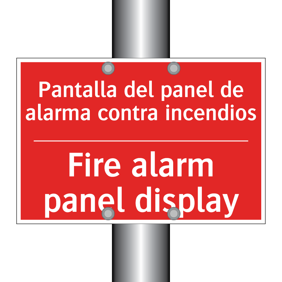 Pantalla del panel de alarma /.../ - Fire alarm panel display