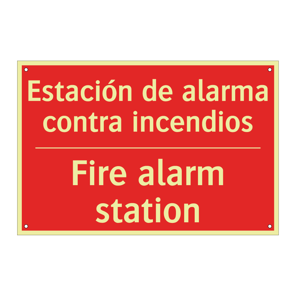 Estación de alarma contra /.../ - Fire alarm station