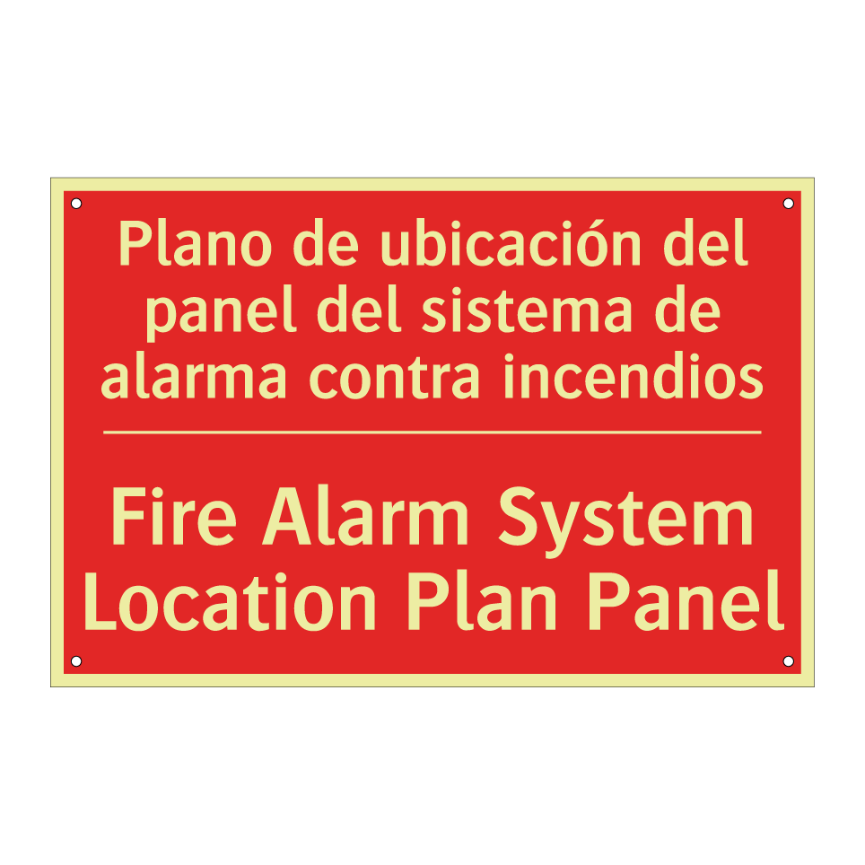 Plano de ubicación del panel /.../ - Fire Alarm System Location /.../