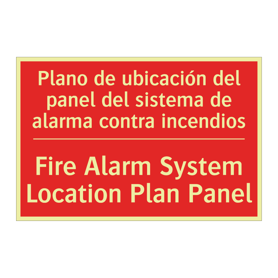 Plano de ubicación del panel /.../ - Fire Alarm System Location /.../