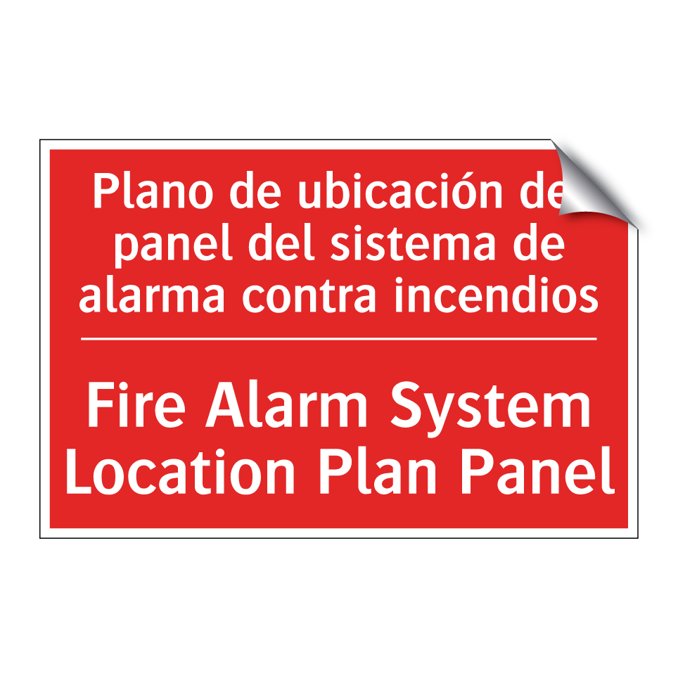 Plano de ubicación del panel /.../ - Fire Alarm System Location /.../