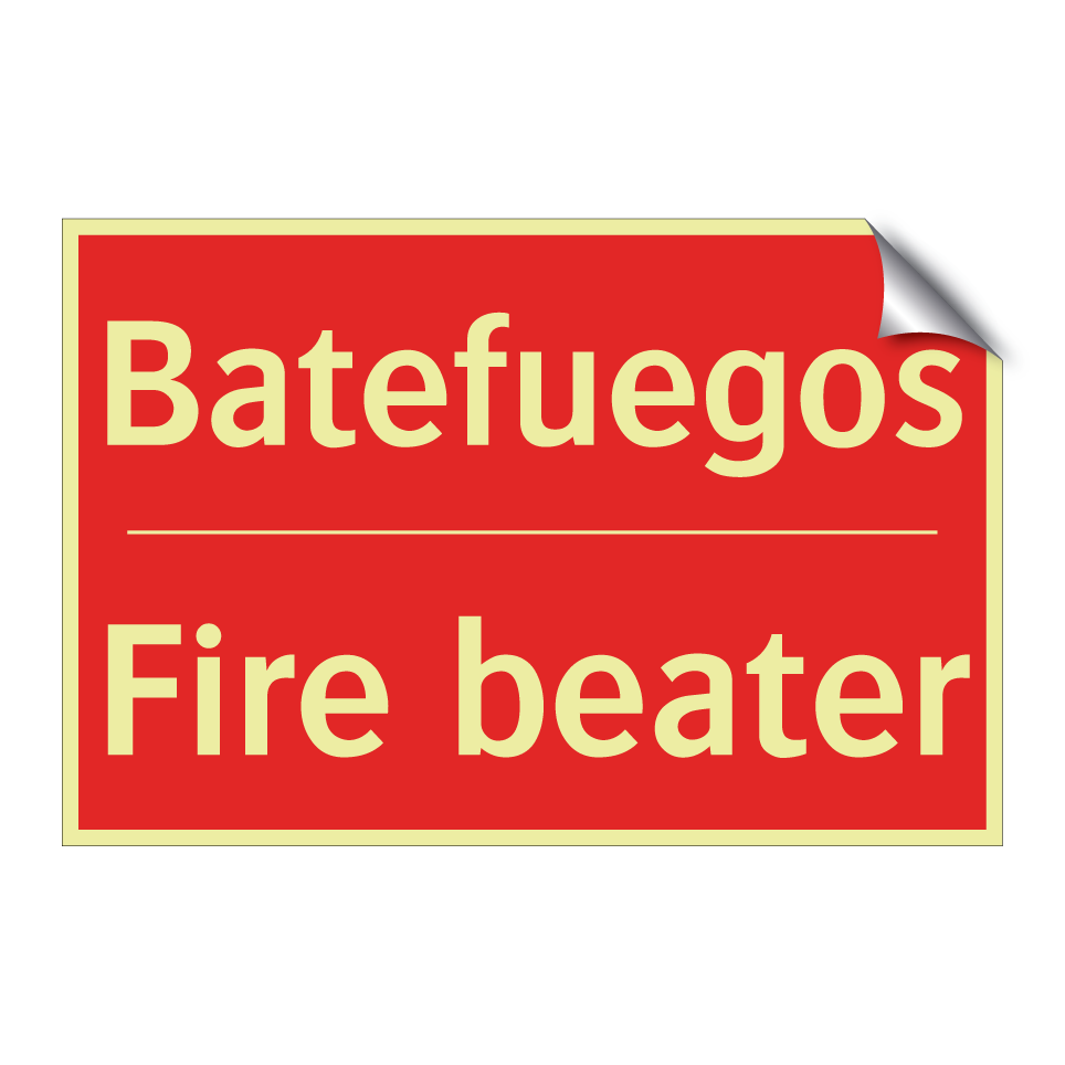 Batefuegos - Fire beater