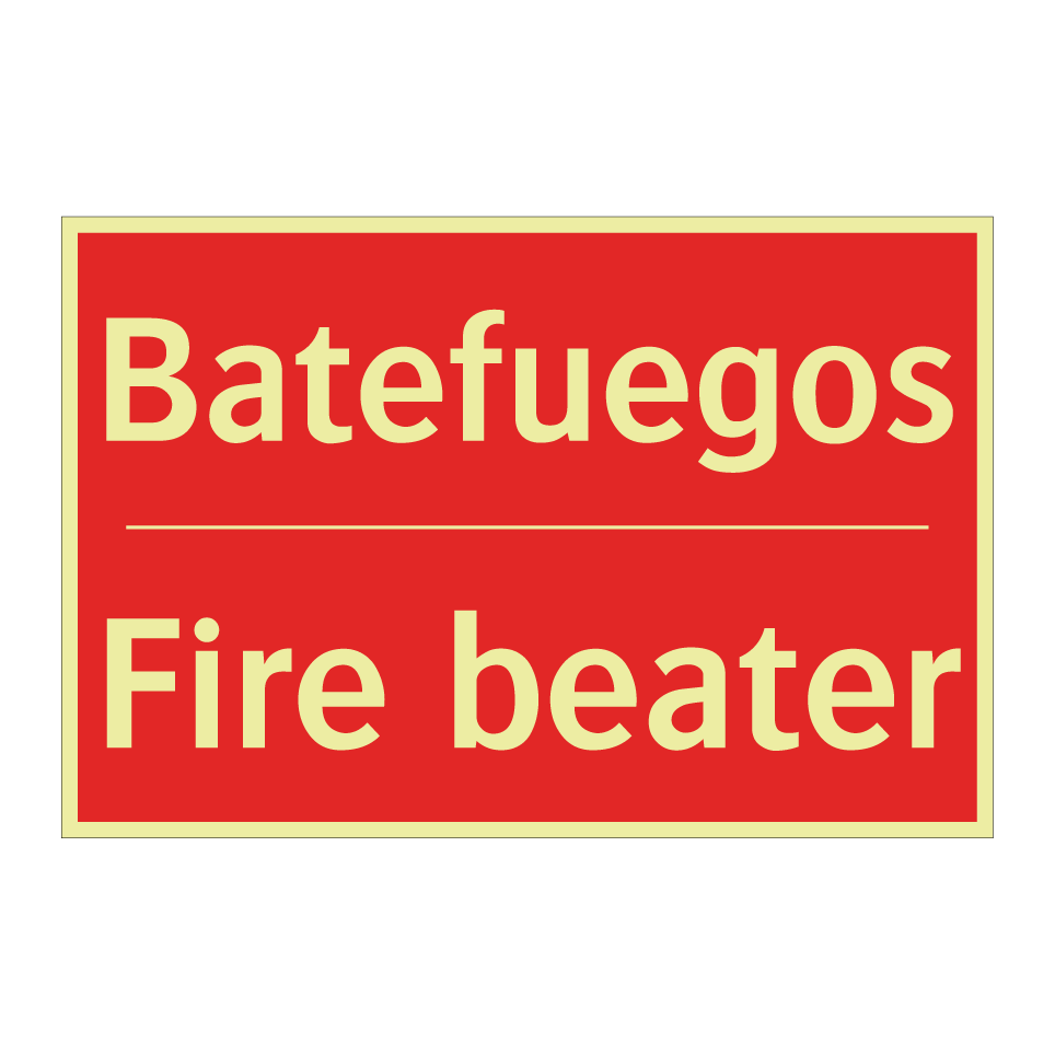 Batefuegos - Fire beater