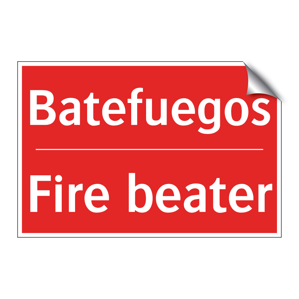 Batefuegos - Fire beater