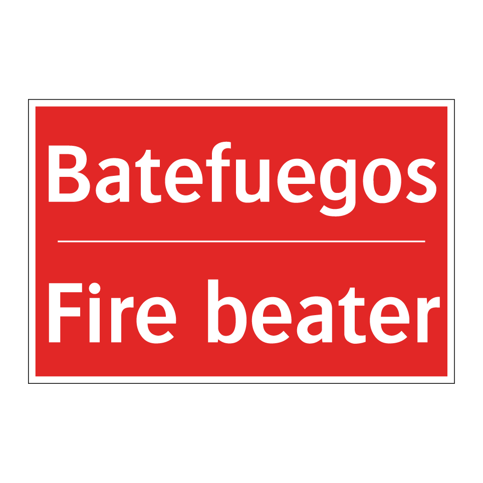 Batefuegos - Fire beater