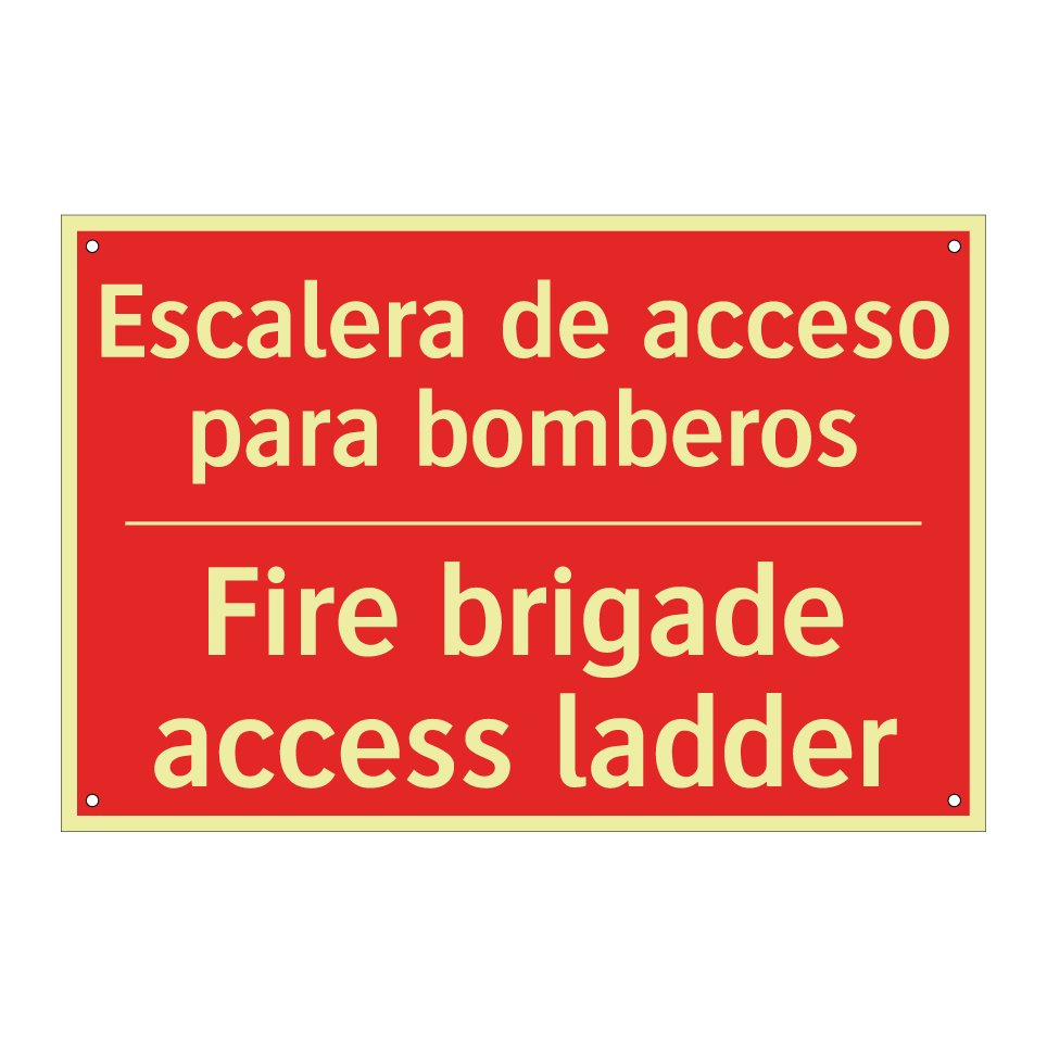Escalera de acceso para /.../ - Fire brigade access ladder
