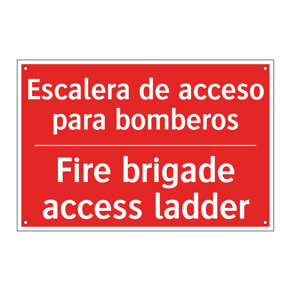 Escalera de acceso para /.../ - Fire brigade access ladder