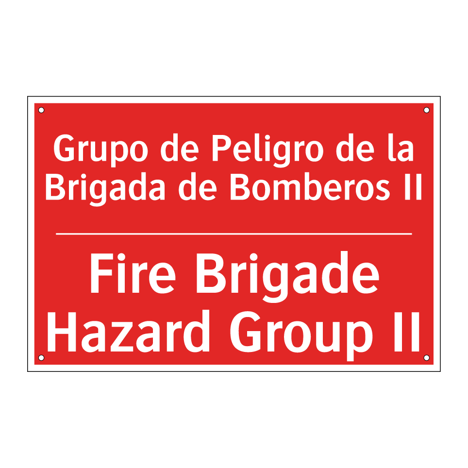 Grupo de Peligro de la /.../ - Fire Brigade Hazard Group II
