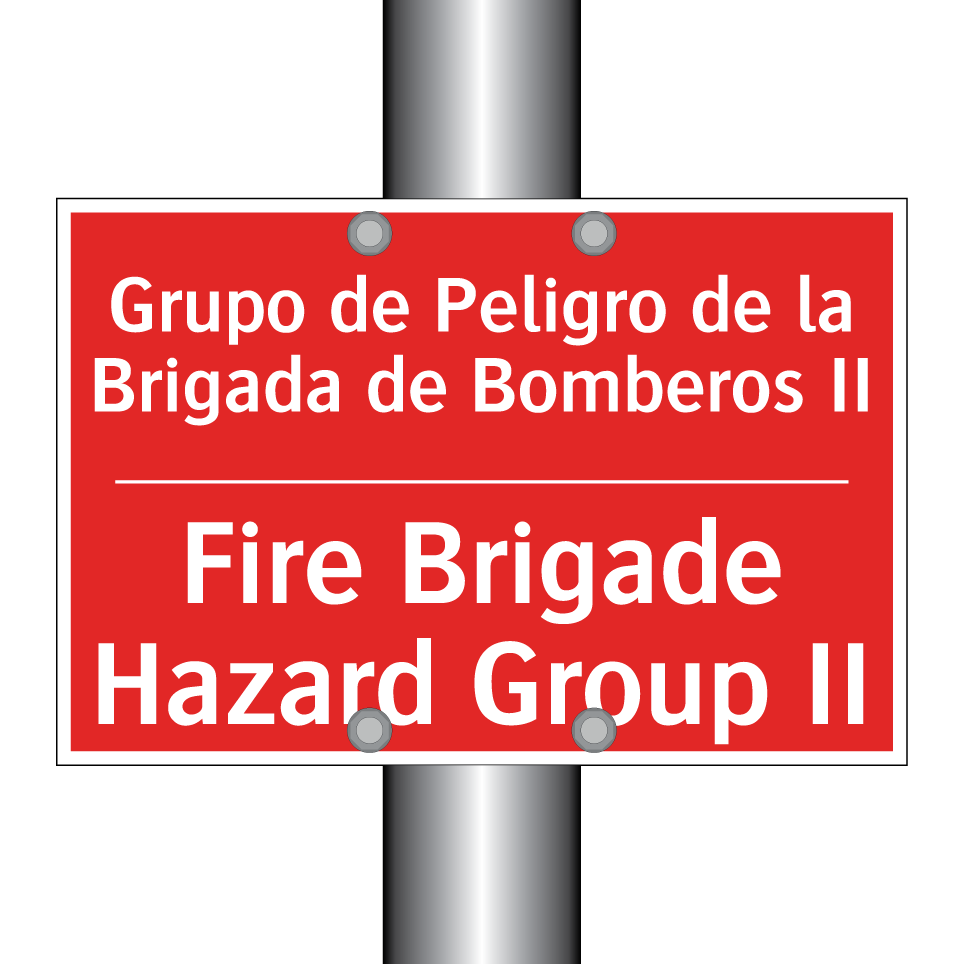 Grupo de Peligro de la /.../ - Fire Brigade Hazard Group II