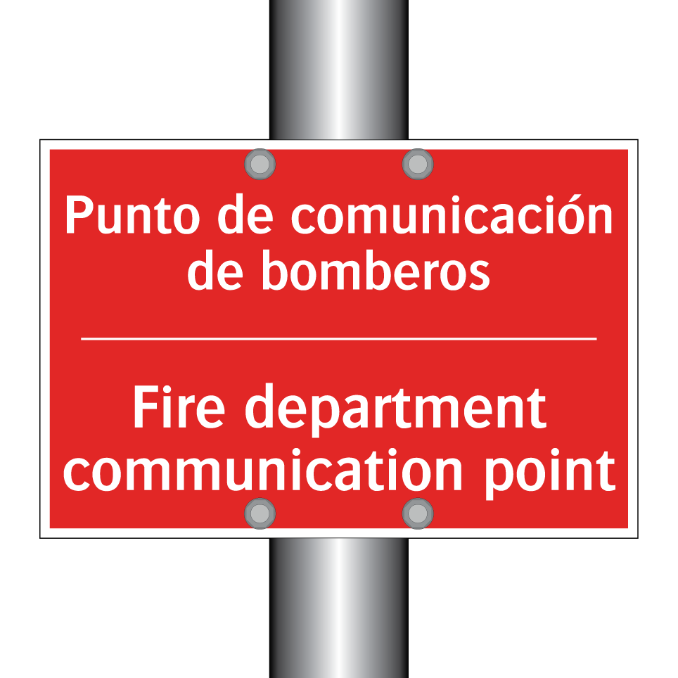 Punto de comunicación de /.../ - Fire department communication /.../