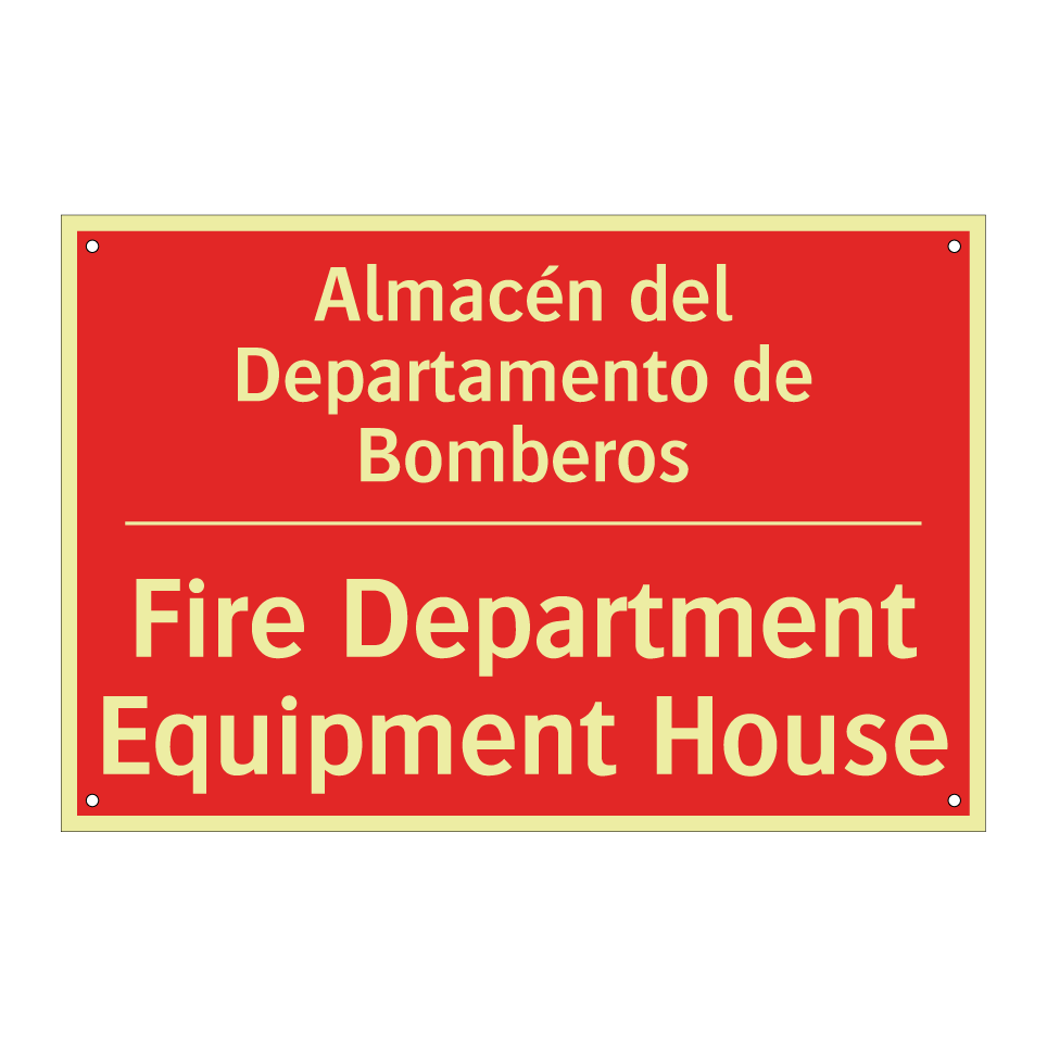 Almacén del Departamento de /.../ - Fire Department Equipment /.../