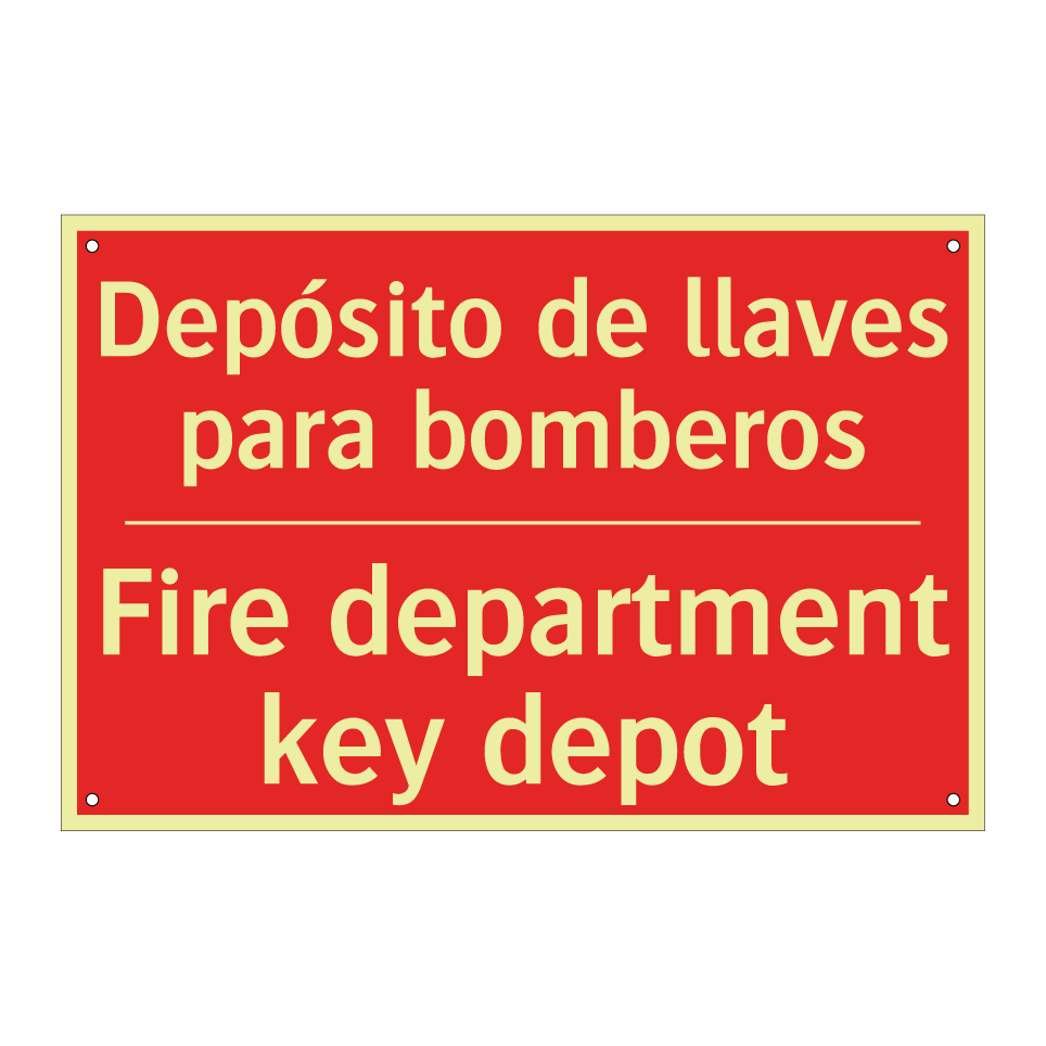 Depósito de llaves para /.../ - Fire department key depot