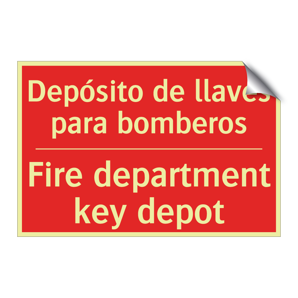 Depósito de llaves para /.../ - Fire department key depot