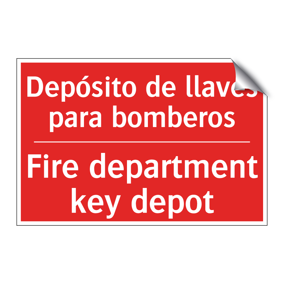 Depósito de llaves para /.../ - Fire department key depot