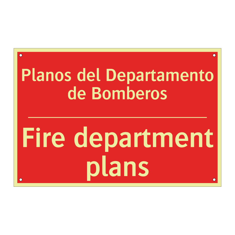 Planos del Departamento de /.../ - Fire department plans