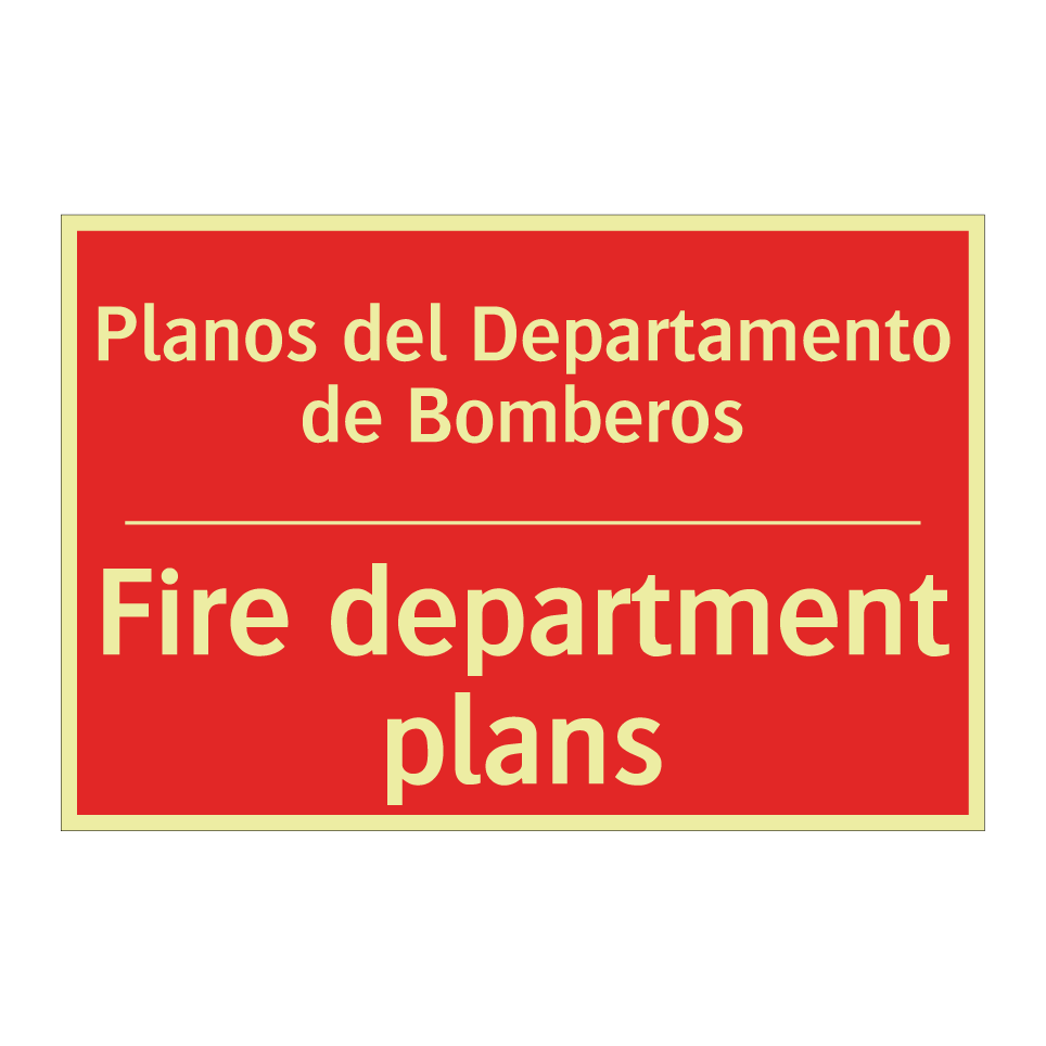 Planos del Departamento de /.../ - Fire department plans