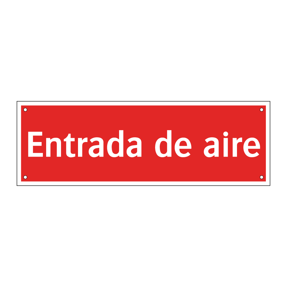 Entrada de aire