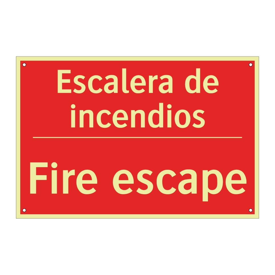 Escalera de incendios - Fire escape