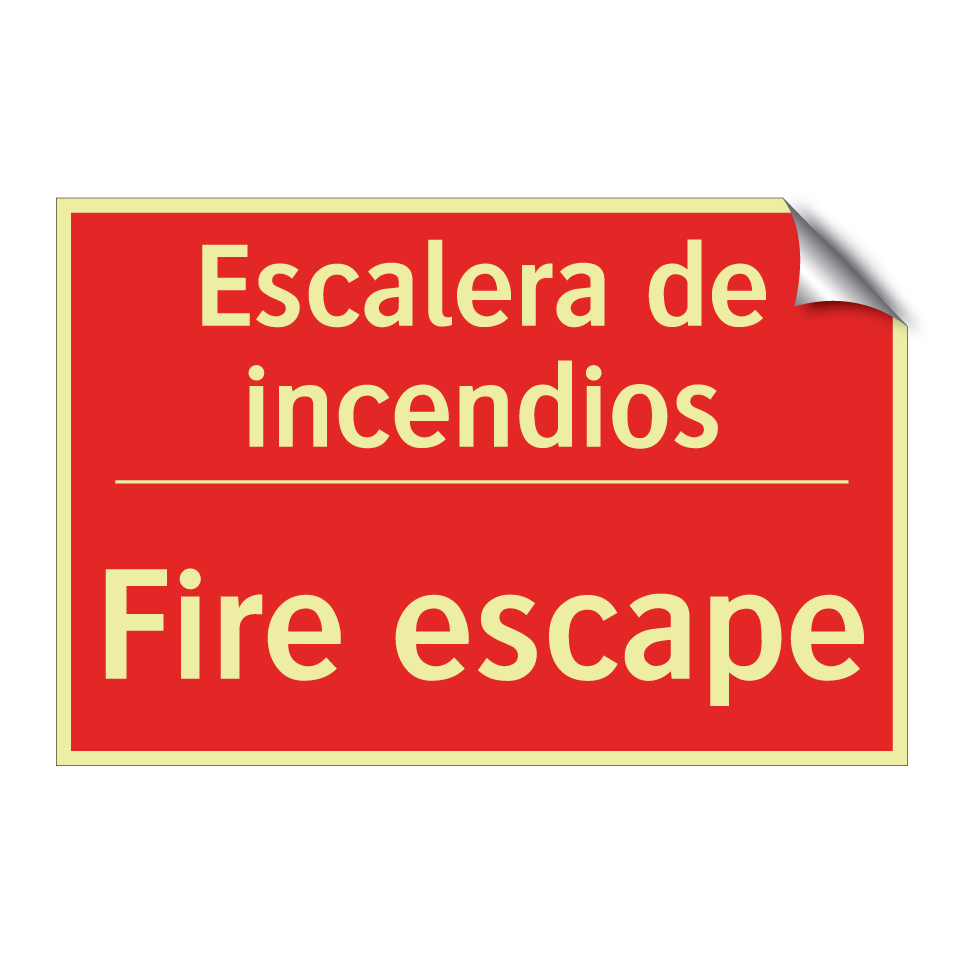 Escalera de incendios - Fire escape