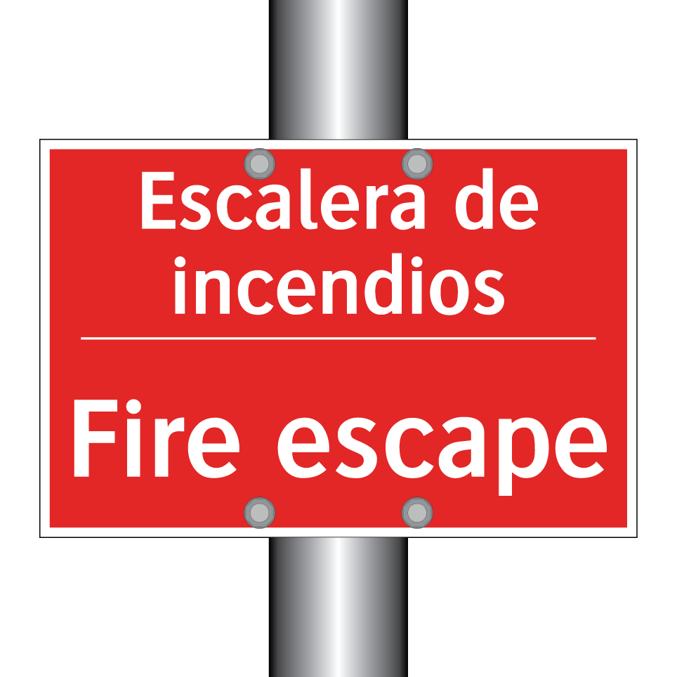 Escalera de incendios - Fire escape