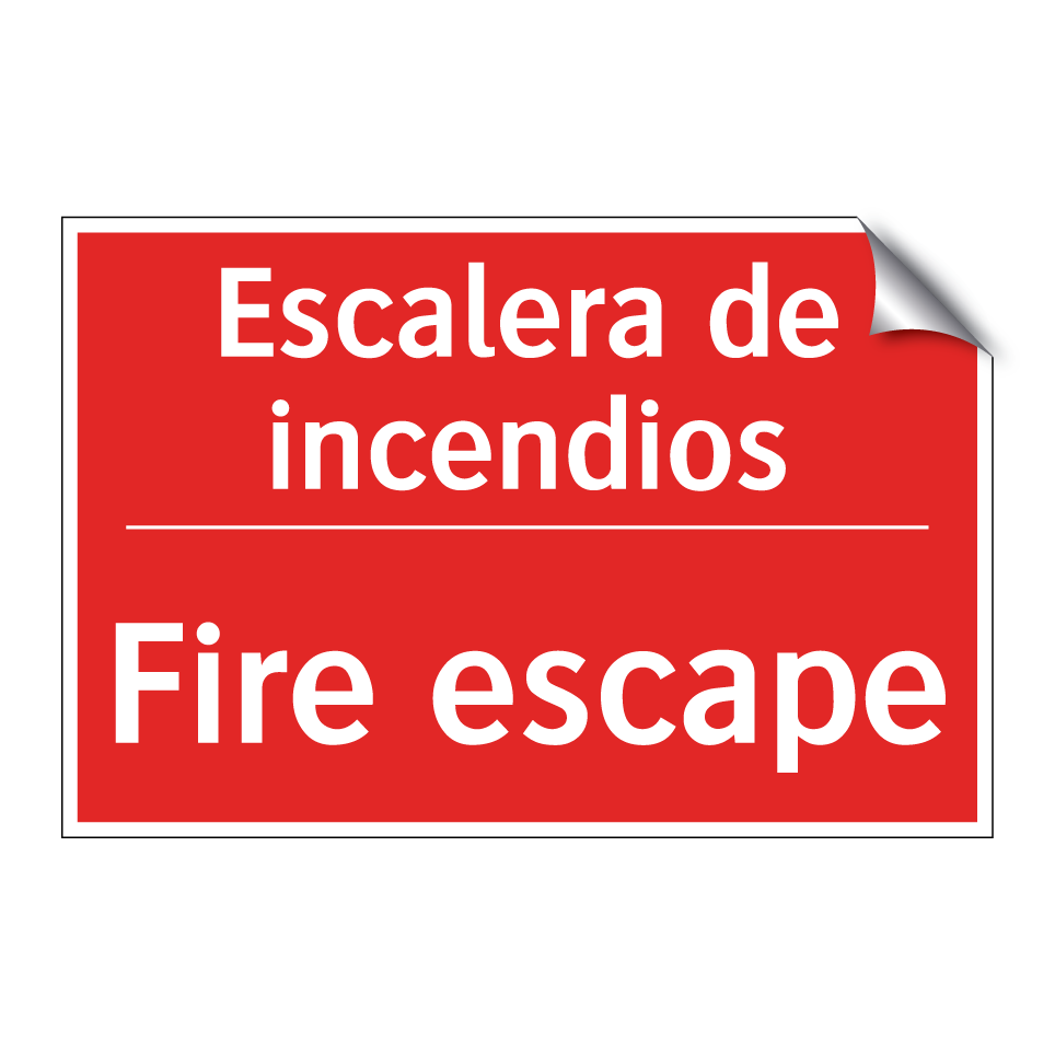 Escalera de incendios - Fire escape