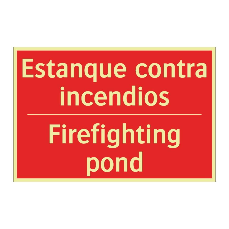 Estanque contra incendios - Firefighting pond