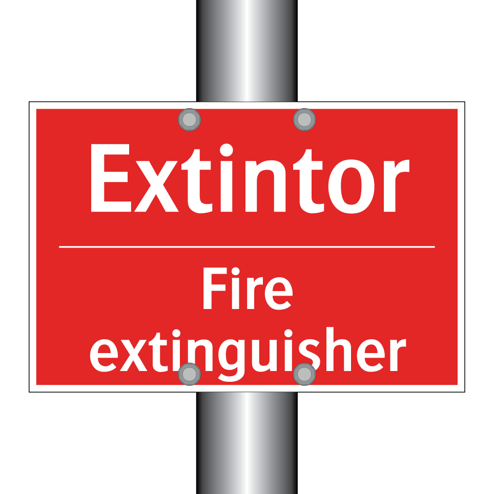 Extintor - Fire extinguisher