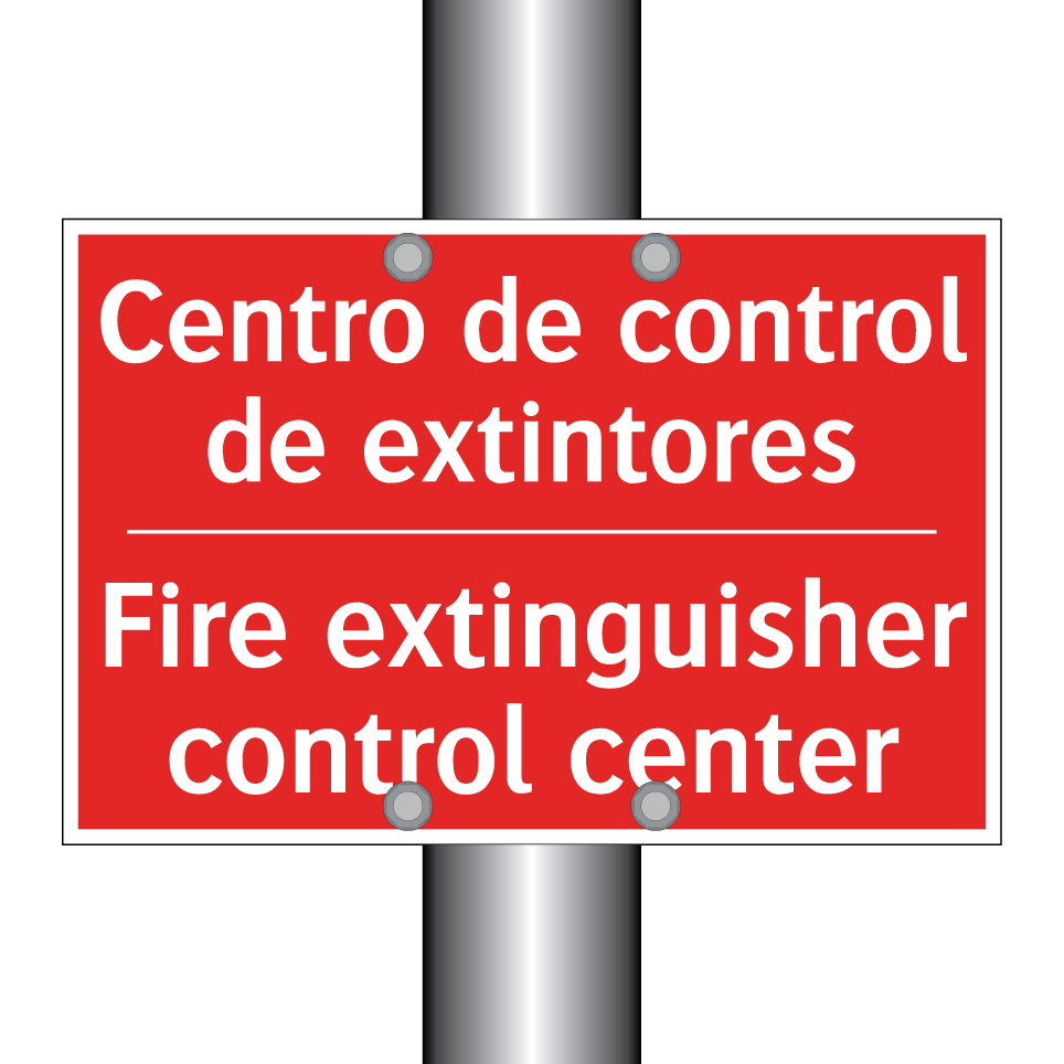 Centro de control de /.../ - Fire extinguisher control /.../
