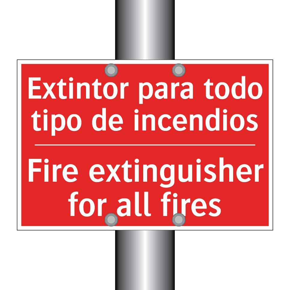 Extintor para todo tipo de /.../ - Fire extinguisher for all /.../