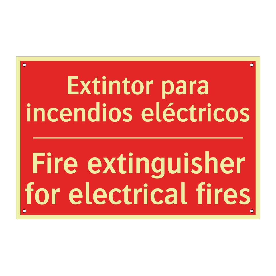 Extintor para incendios /.../ - Fire extinguisher for /.../
