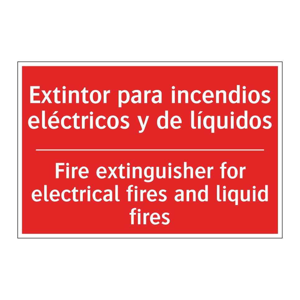 Extintor para incendios /.../ - Fire extinguisher for /.../