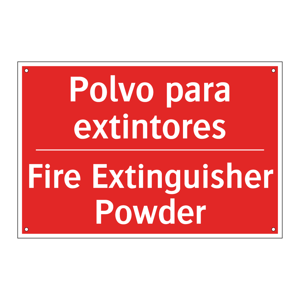 Polvo para extintores - Fire Extinguisher Powder