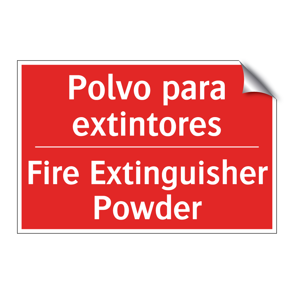 Polvo para extintores - Fire Extinguisher Powder
