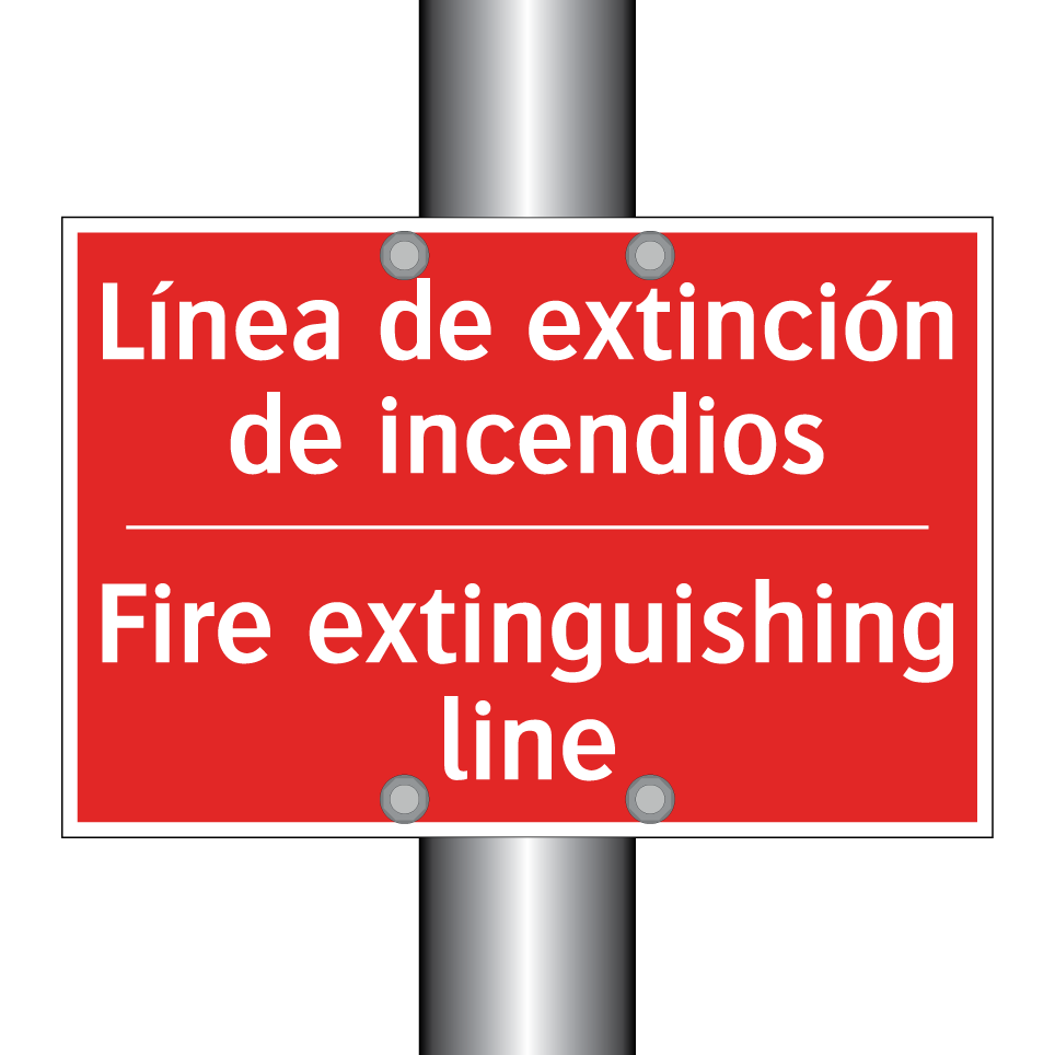 Línea de extinción de /.../ - Fire extinguishing line