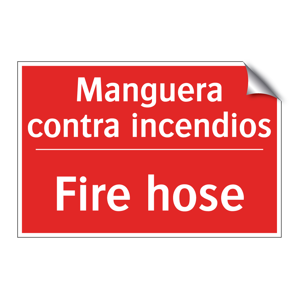 Manguera contra incendios - Fire hose