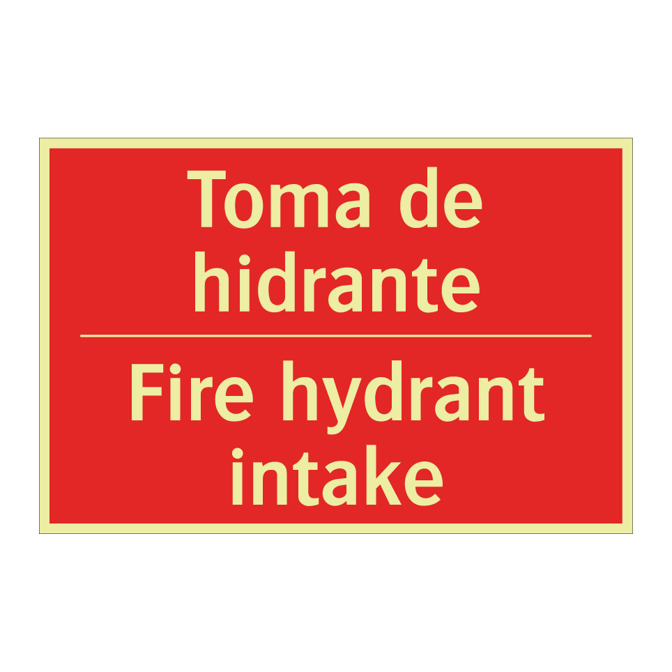 Toma de hidrante - Fire hydrant intake