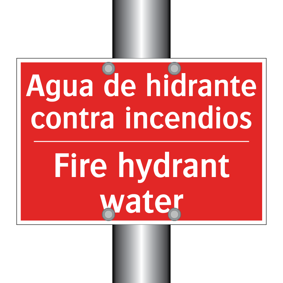 Agua de hidrante contra /.../ - Fire hydrant water