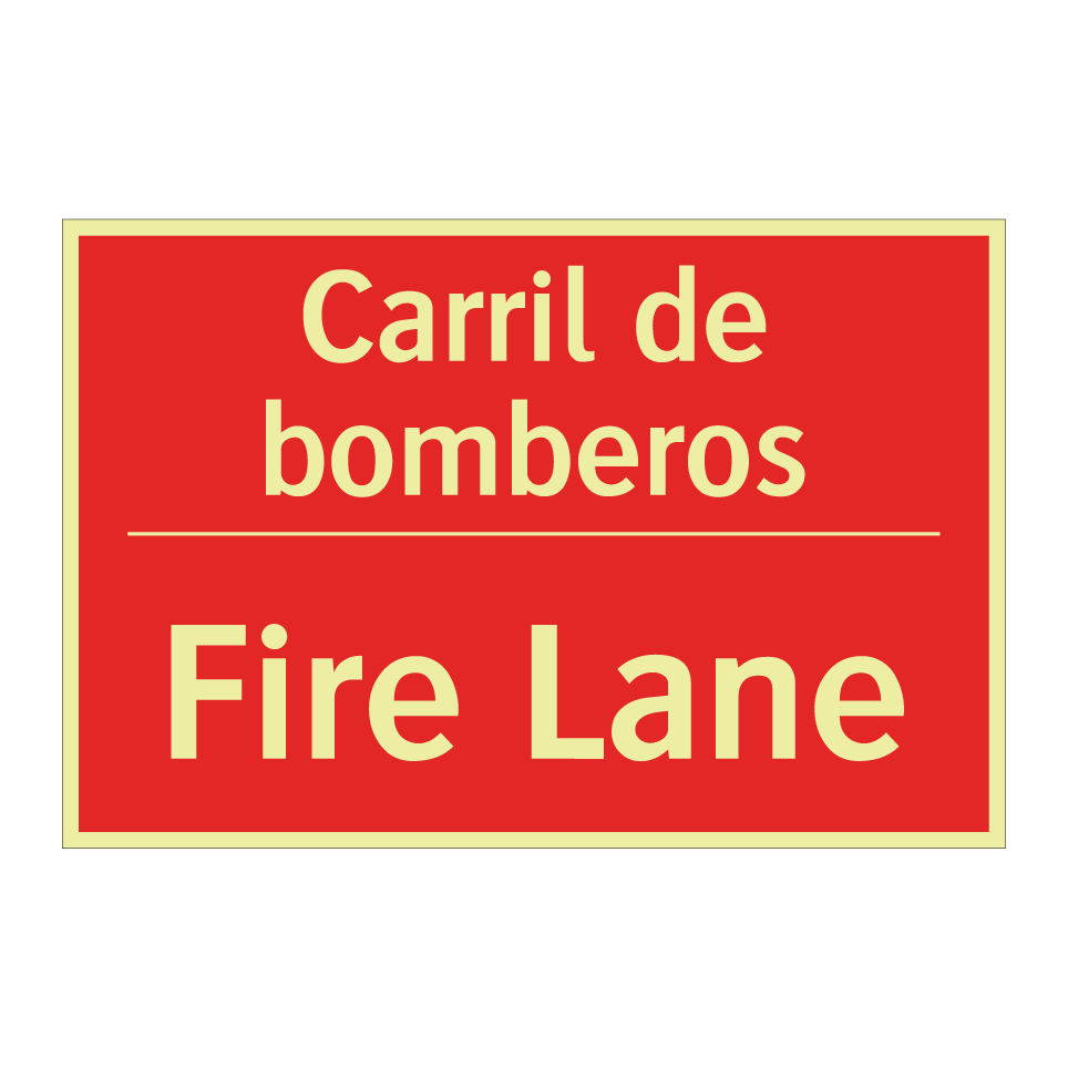 Carril de bomberos - Fire Lane