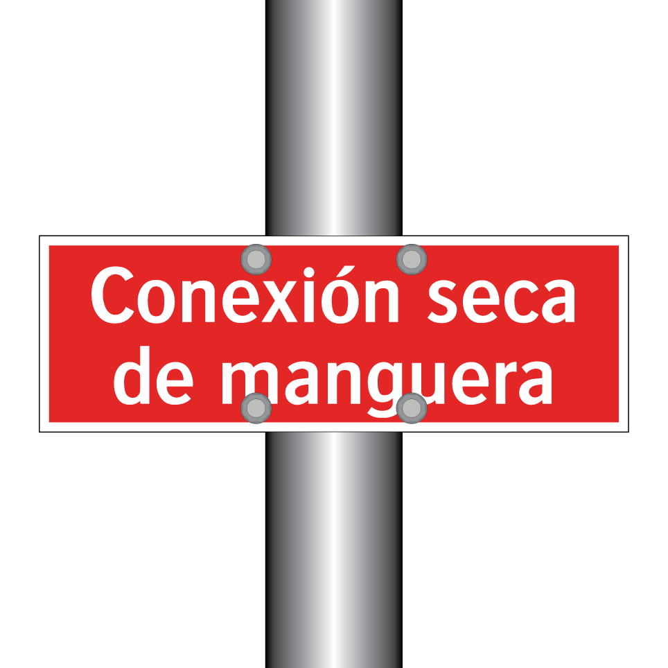 Conexión seca de manguera